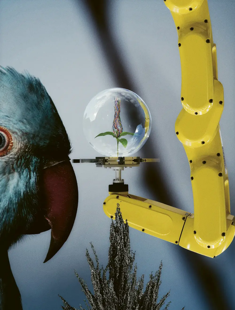 Mat Maitland surreal artworks for Lampoon Meccano