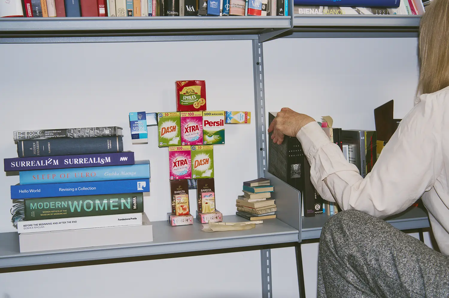 Details from Goshka Macuga studio in London, photography Sandra Saeton