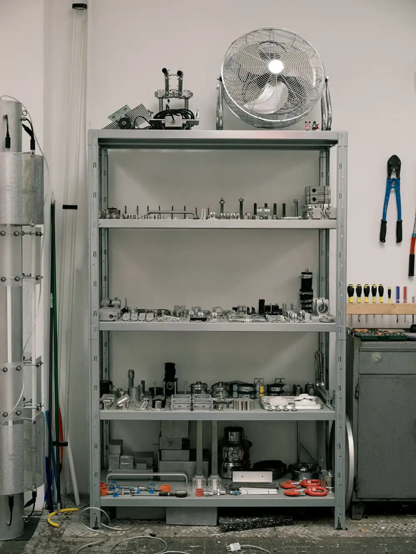 Details from The Back Studio, photography Federico Floriani