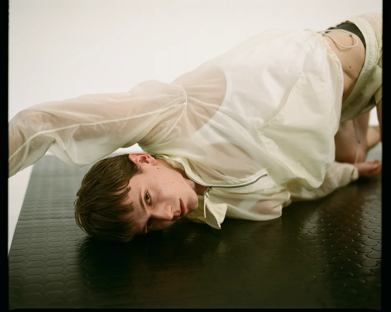 Full look Tom Ford. Photography Spyros Rennt, styling Alessandro Travaini