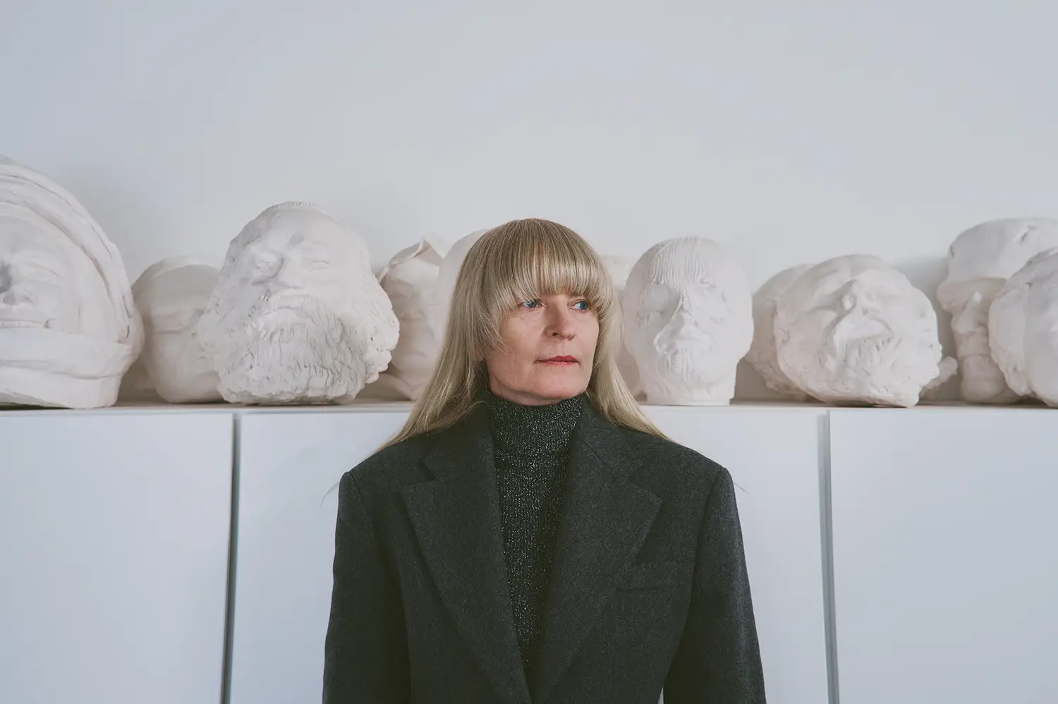 Goshka Macuga, portrait Sandra Saeton