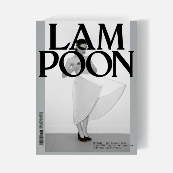 Lampoon Meccano the Dynamic issue L3301 - Cover_001_Jean-Paul-Gaultier_SS26