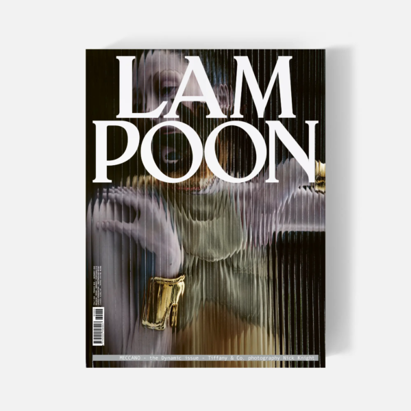 Lampoon Meccano the Dynamic issue L3302 - Cover_002_Tiffany&Co_Nick-Knight