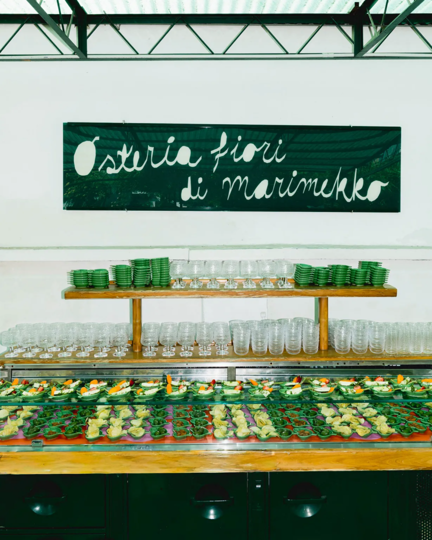 Marimekko, Osteria Fiori. Foto Andrea Venturini