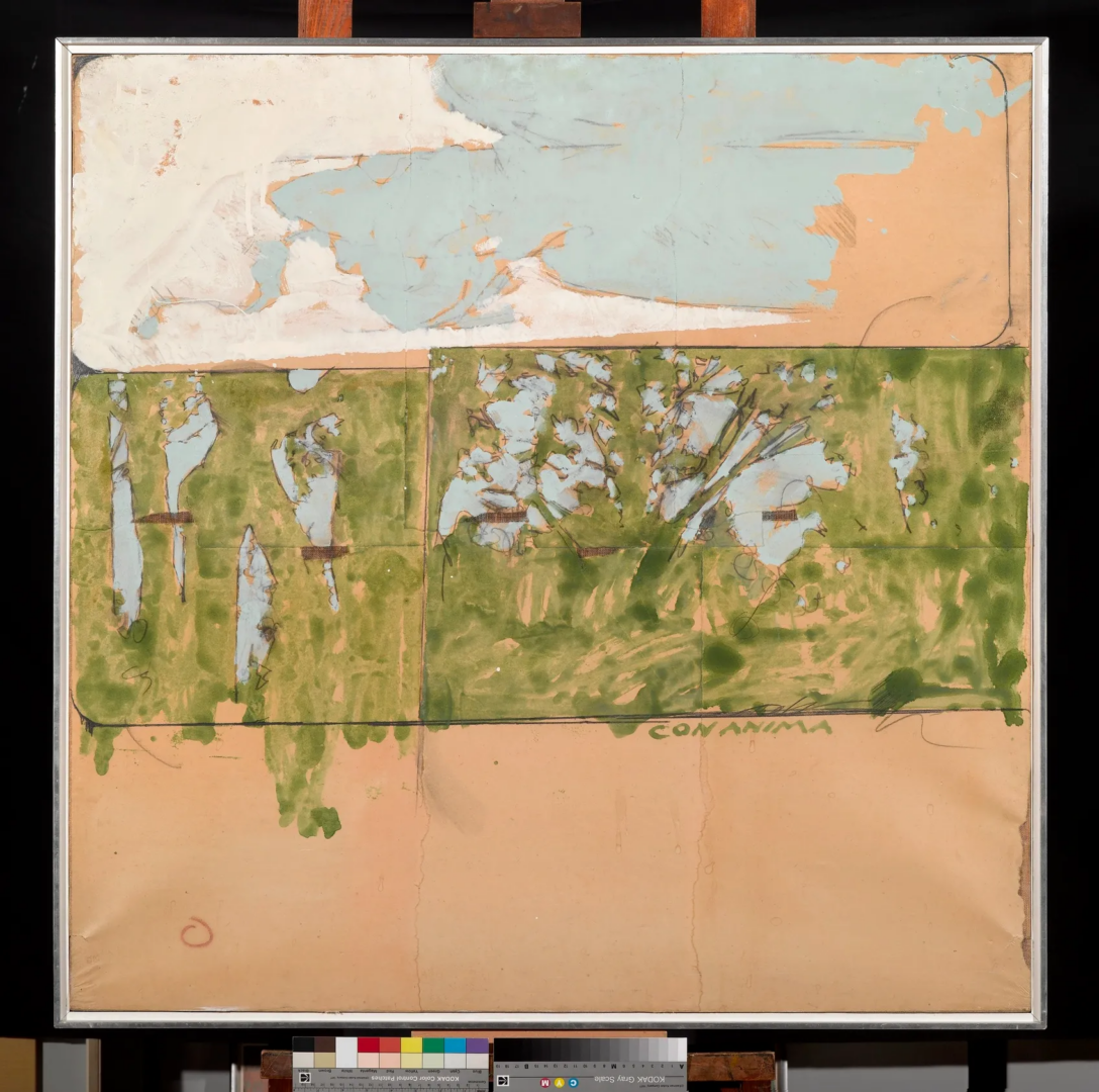 Mario Schifano, Con anima, 1963