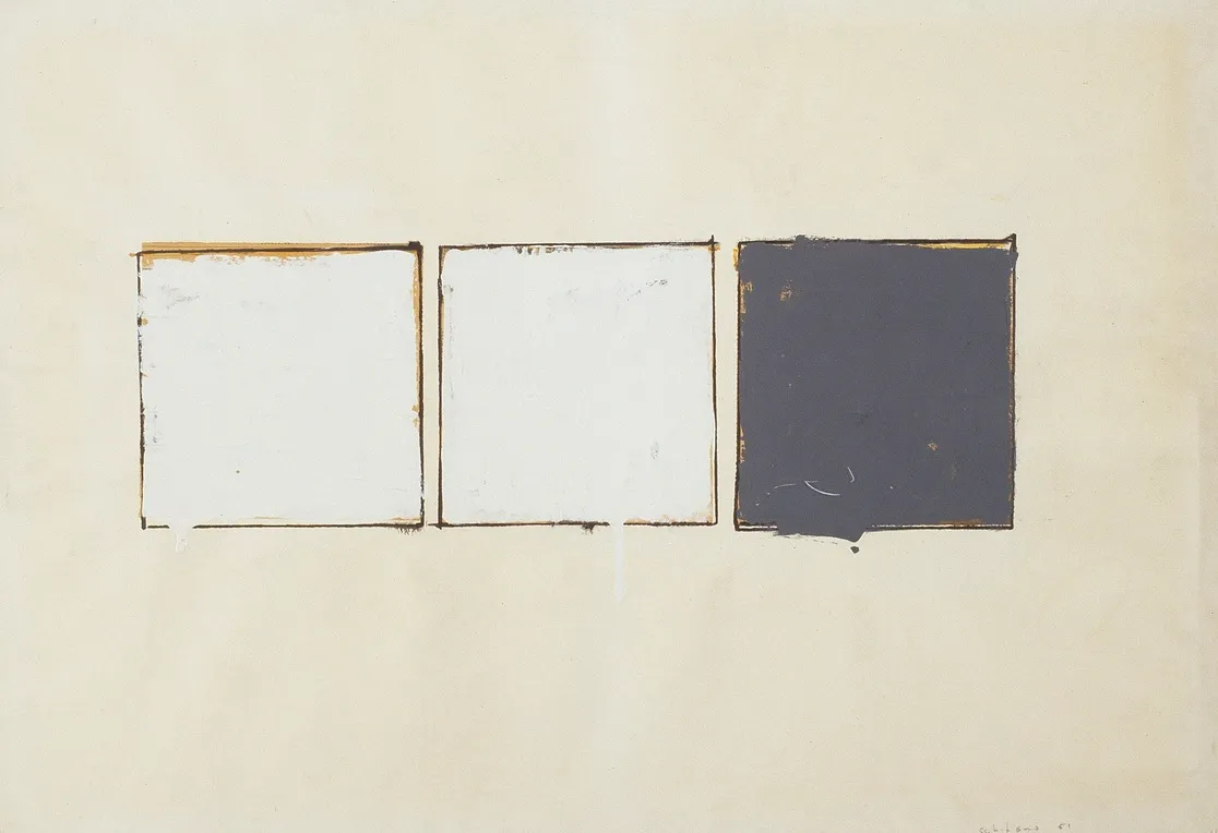 Mario Schifano, Senza titolo, 1961