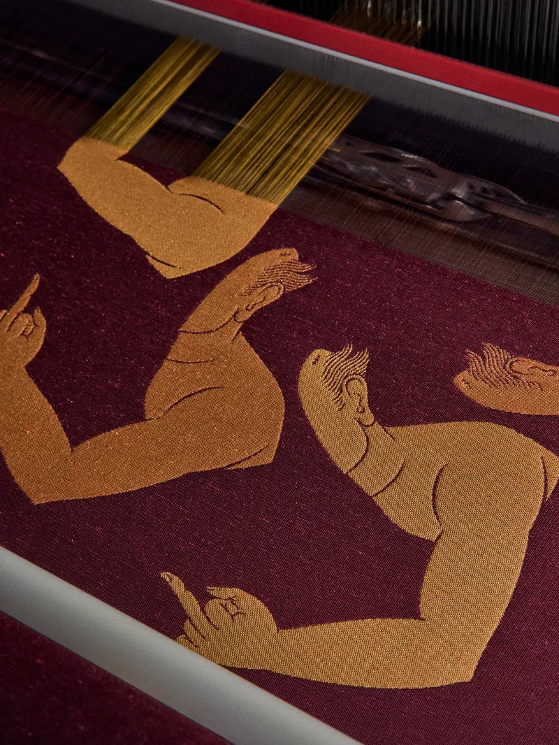 Rubelli, Ai Weiwei – About Silk. Foto Claudia Zalla