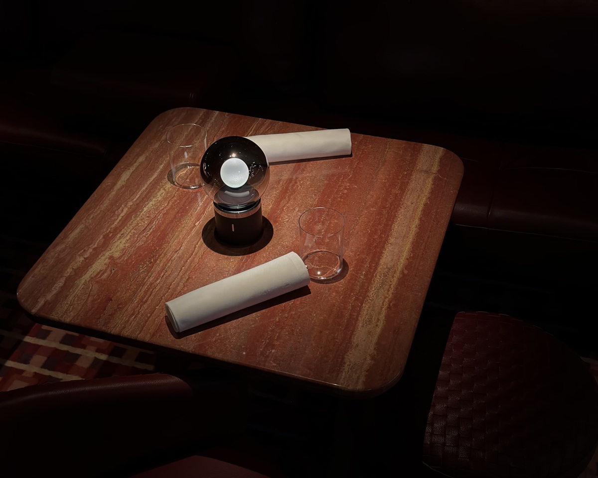 the dune, fine dining restaurant inside The Florentin, Frankfurt 