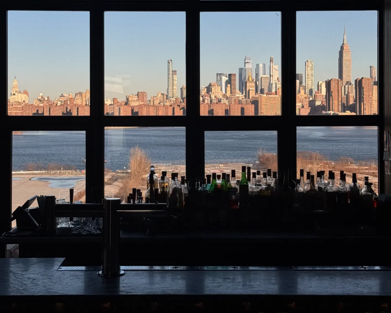 View of Manhattan from the Blondeau Bar
