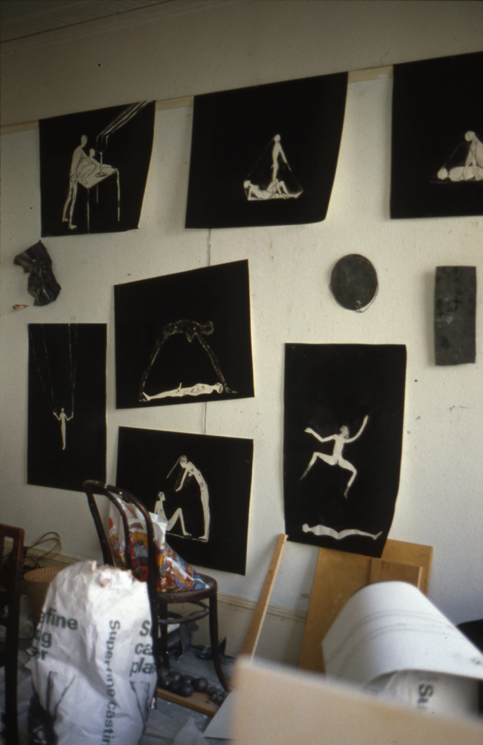 Anthony Gormely, Studio, Number 13, Frederick Street, London, 1982