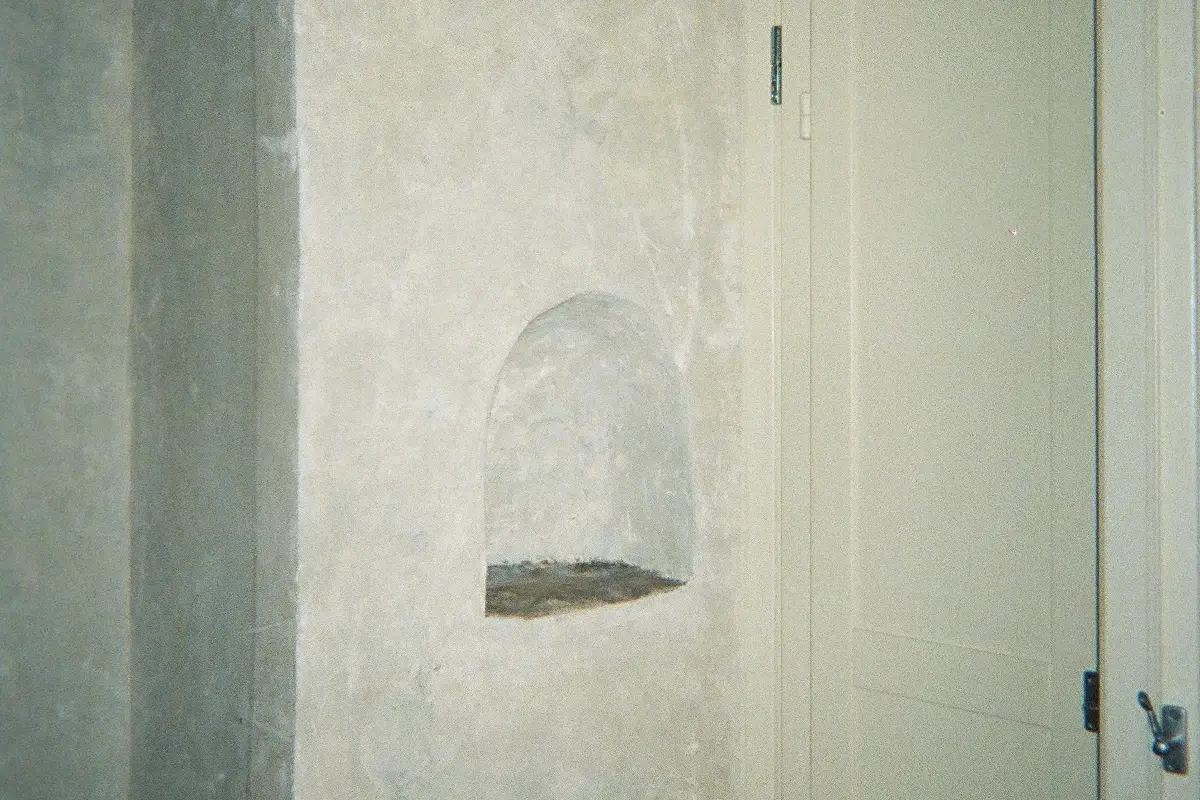 Dettaglio del palazzo del Seicento che fu monastero, Nomos Roma