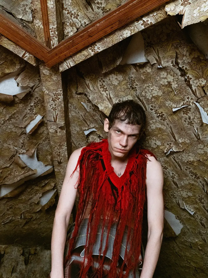Full look Craig Green. Photography Alex Blonde, styling Andrea Colace