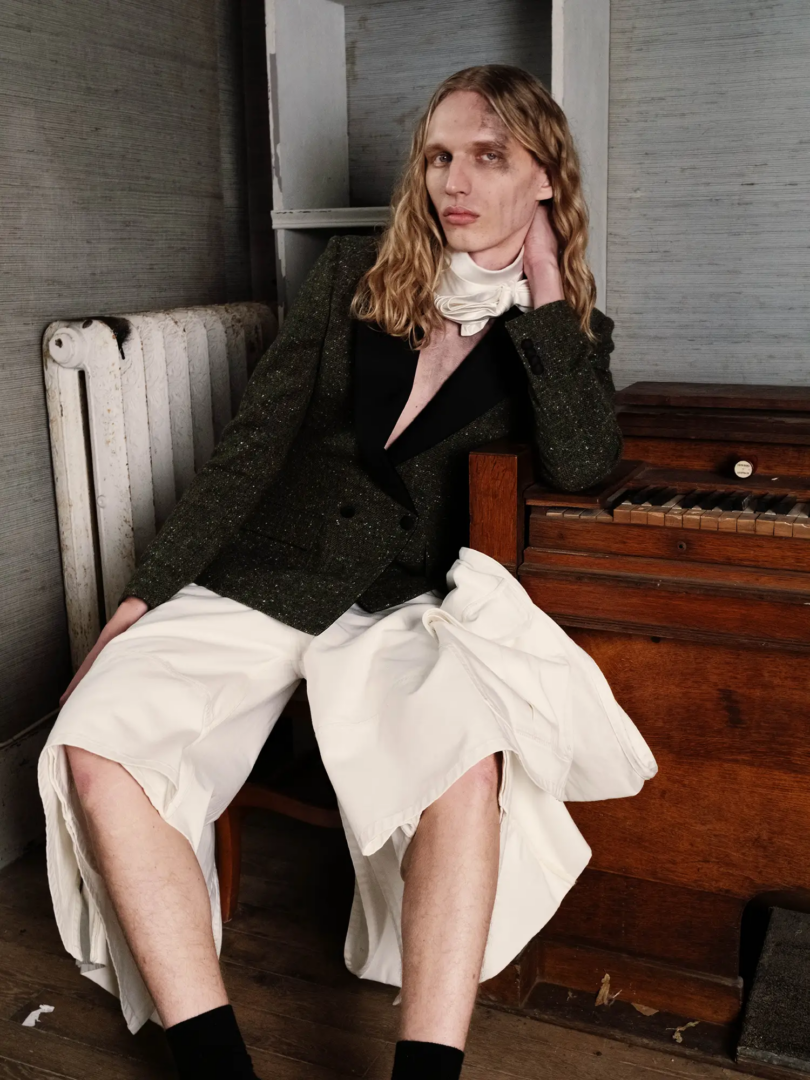 Full look Dior. Photography Alex Blonde, styling Andrea Colace