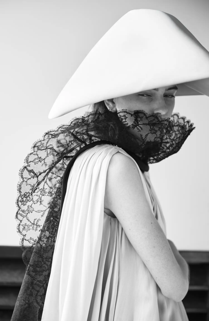 Full look Dior. Photography Oriane Verstraeten, styling Leonie Volk