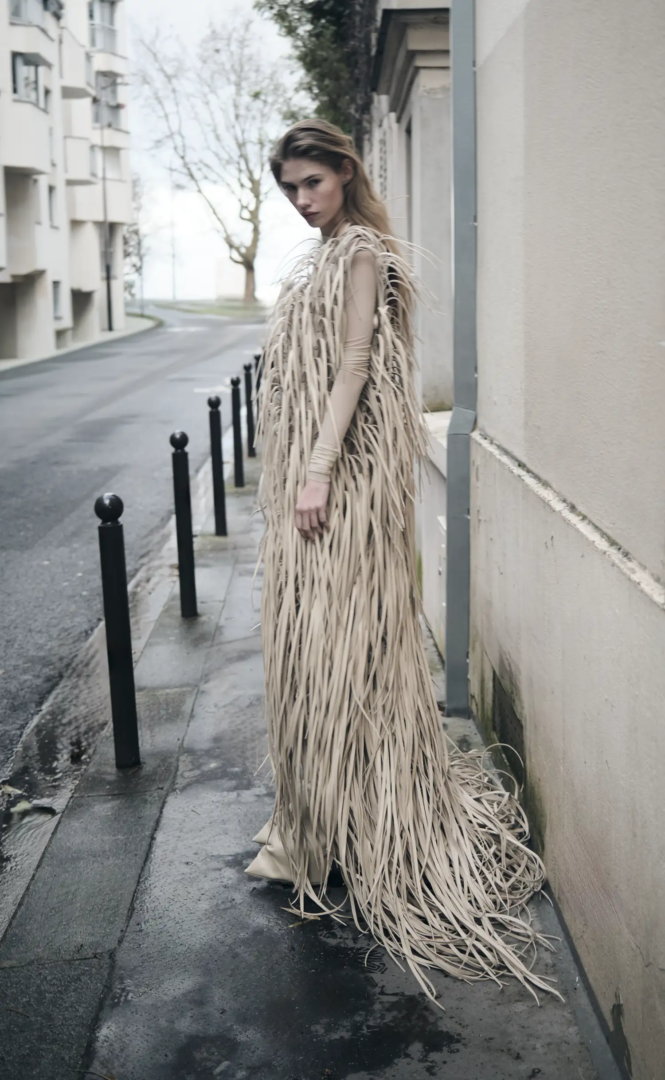 Full look Rick Owens. Photography Oriane Verstraeten, styling Leonie Volk
