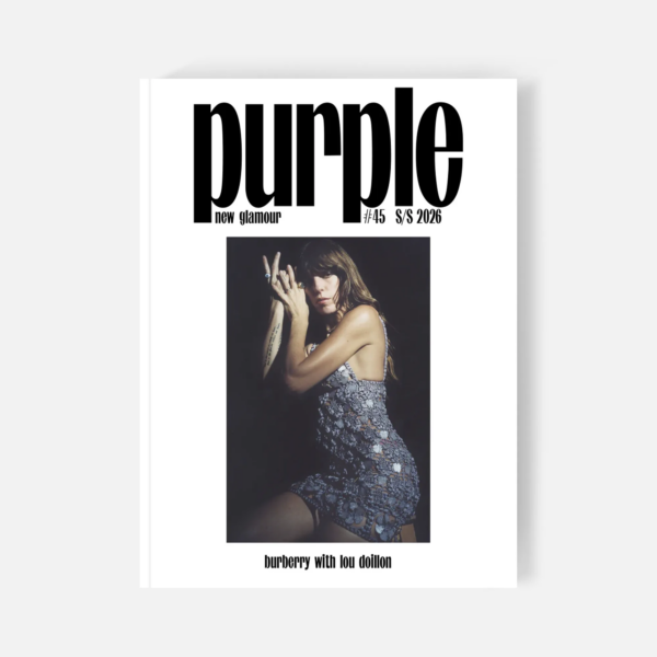 Purple Issue 45 SS26-Burberry Lou Doillon