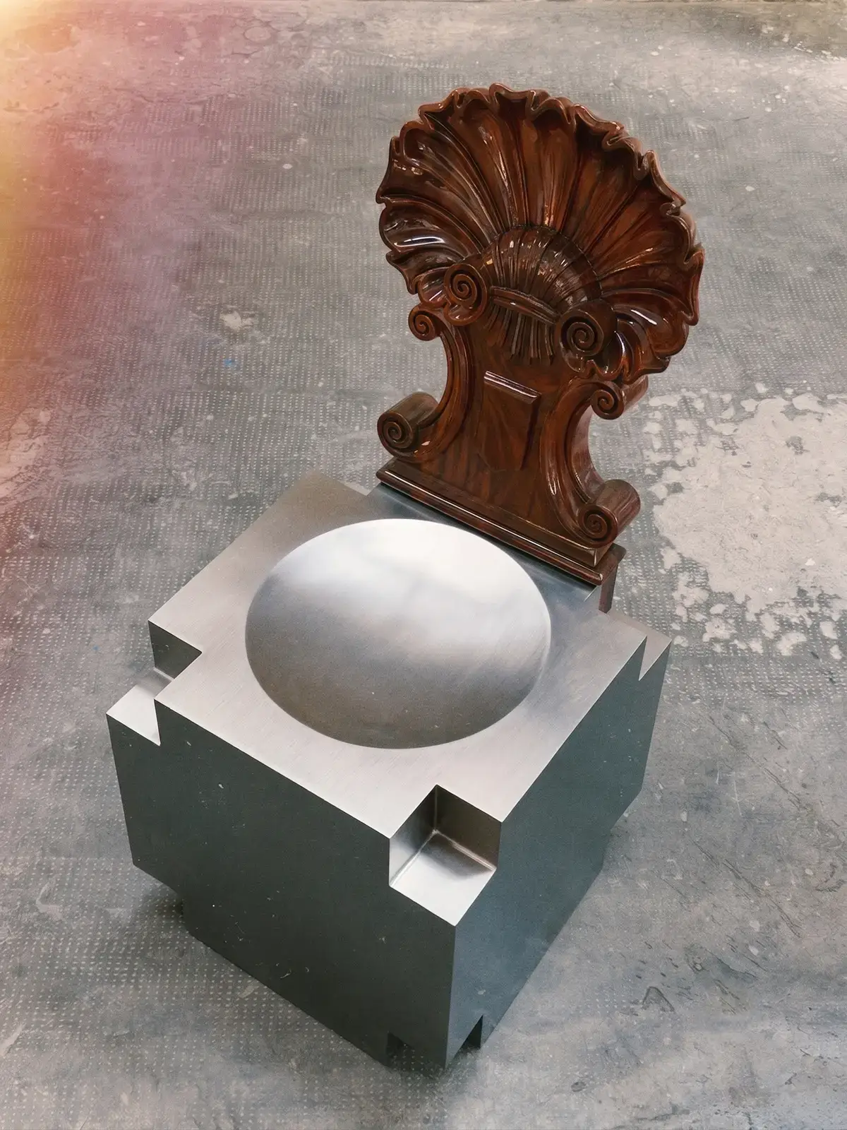Shell Chair, Strata by Saira Ahsan