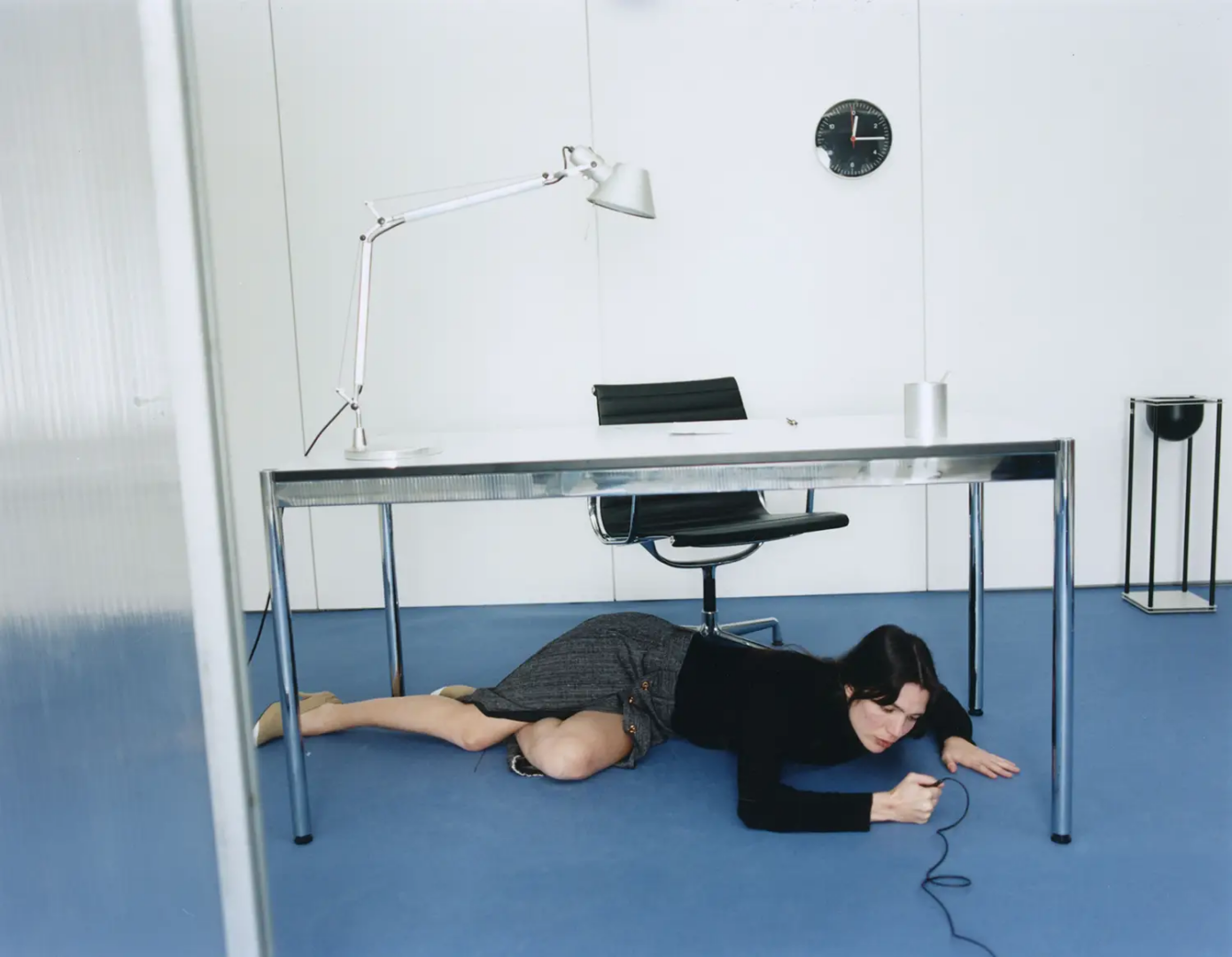Skirt and shoes Chanel, turtleneck Cordera. Photography Arale Reatres, styling Jess Monterde