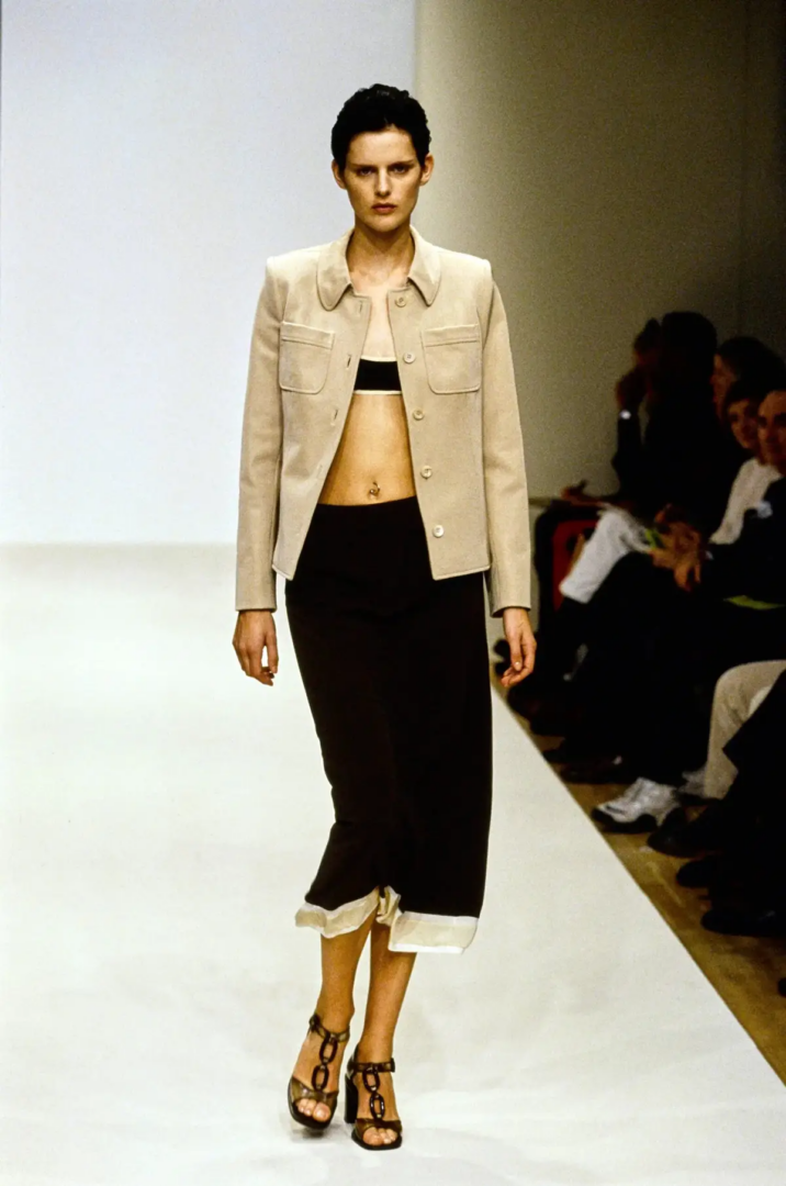 Stella Tennant per Prada Primavera Estate 1996