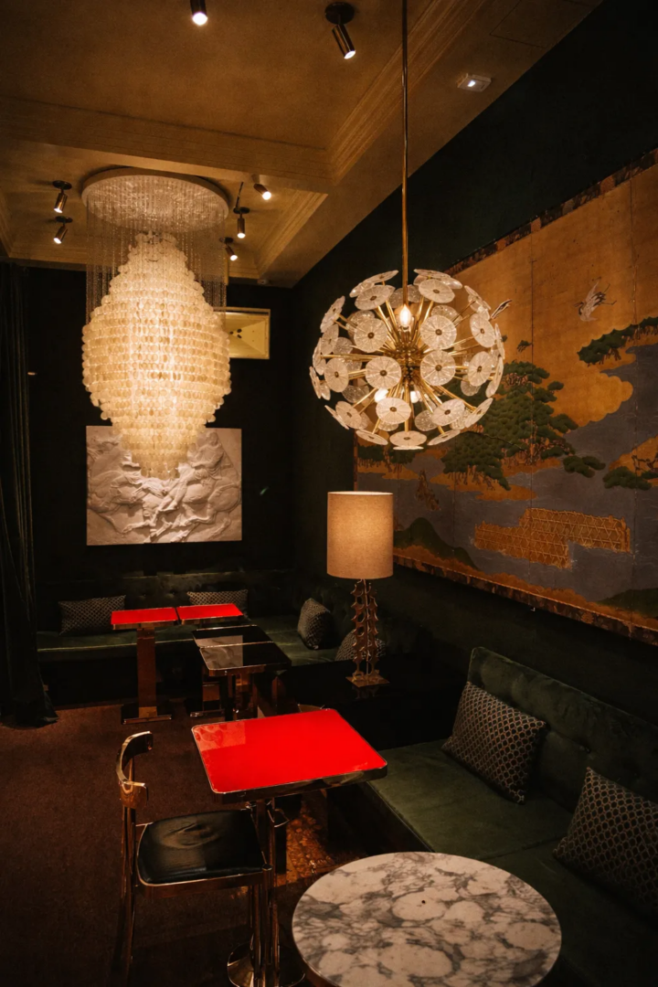 The cocktail bar at The Manner