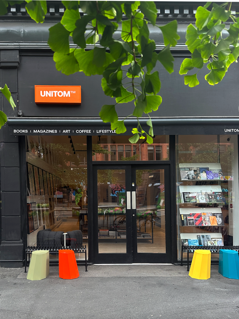 UNITOM. Located in the heart of Manchester, the Northern Quarter, UNITOM is an independent bookshop and magazine store specialising in visual arts