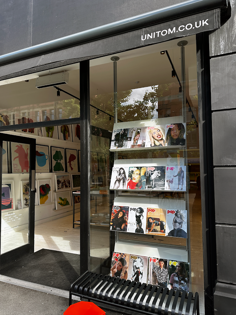 UNITOM. Located in the heart of Manchester, the Northern Quarter, UNITOM is an independent bookshop and magazine store specialising in visual arts