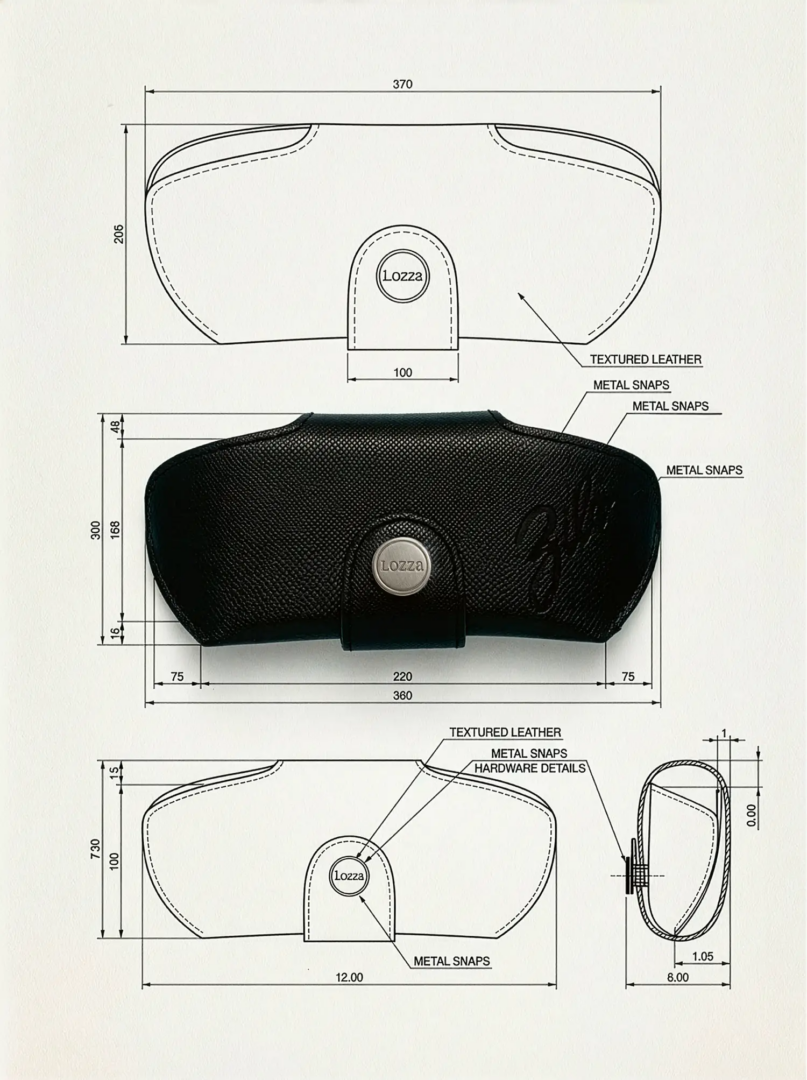 Angelo Formato for Lampoon MECCANO, interpreting Lozza eyewear