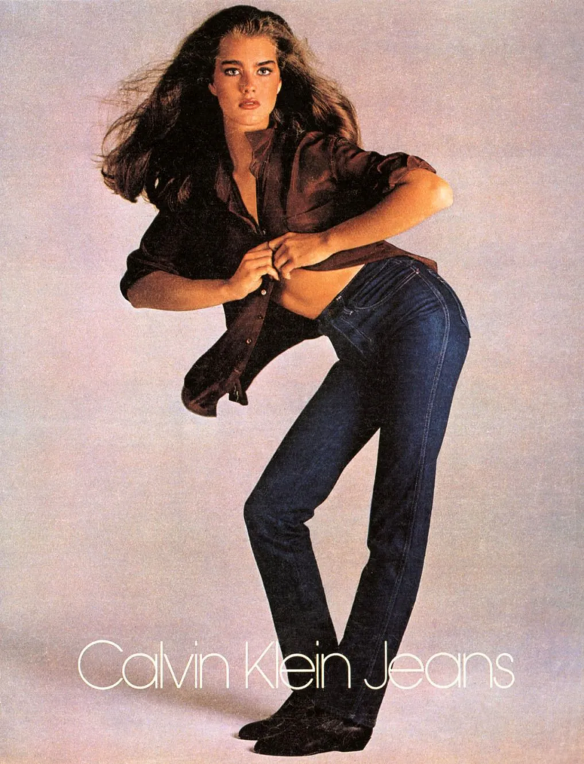 Calvin Klein Brooke Shields 1980