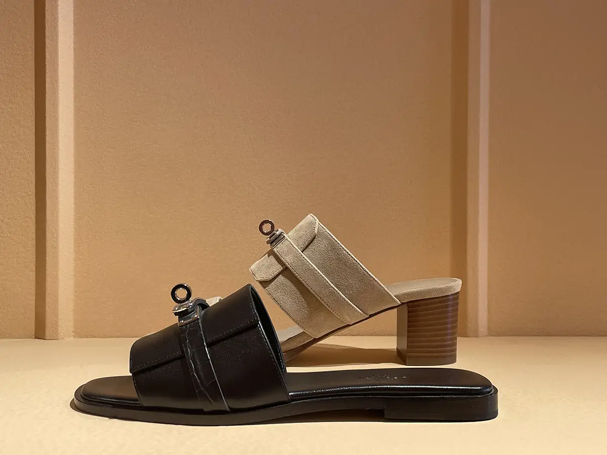 Hermès 166 New Bond Street - shoes collection