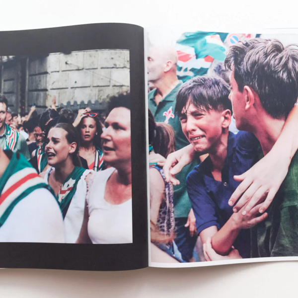 I Ragazzi is a photographic publication by Ed Aked examining representations of masculinity within the social and ceremonial context of the Palio di Siena