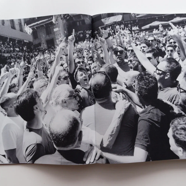 I Ragazzi is a photographic publication by Ed Aked examining representations of masculinity within the social and ceremonial context of the Palio di Siena
