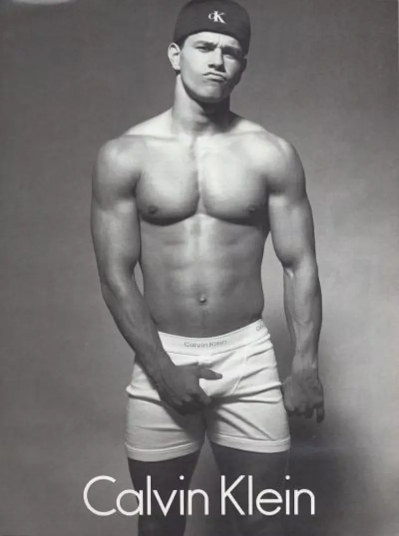 Mark Wahlberg (Marky Mark) in Calvin Klein Underwear, 1992. Photographed by Herb Ritts