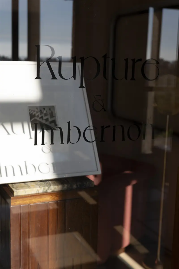 Rupture & Imbernon, store window, photography Olivier Amsellem