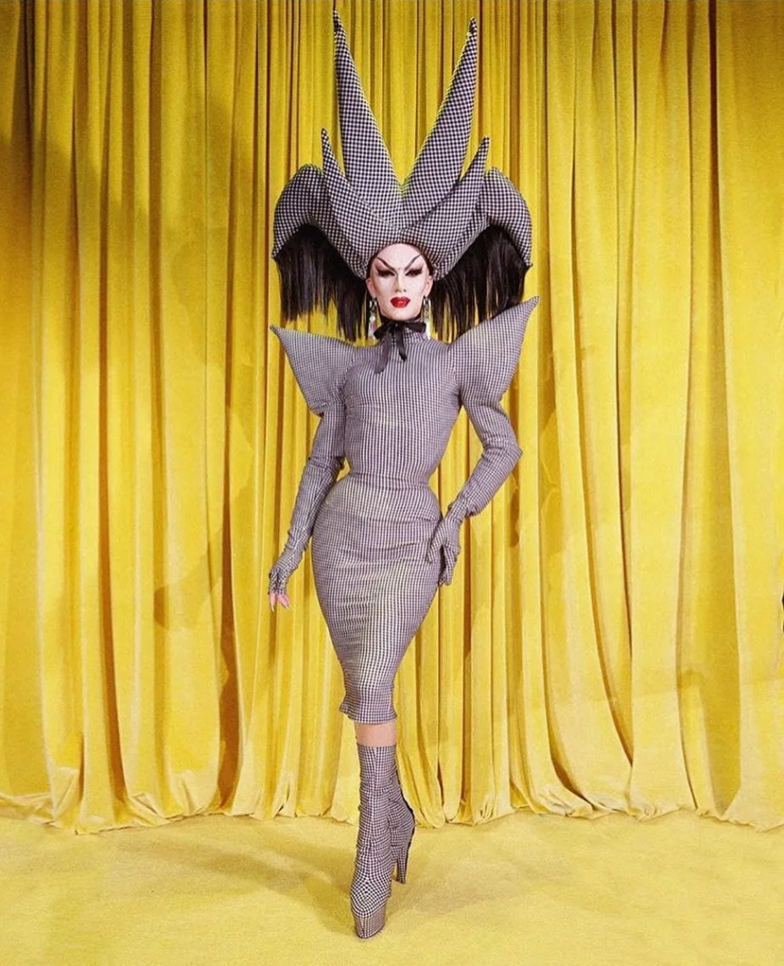 Sasha Velour wearing a custom Diego Montoya look to open the Opening Ceremony Spring_Summer 2019 runway show, 2018