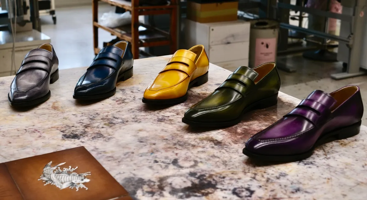Scarpe colorate Berluti