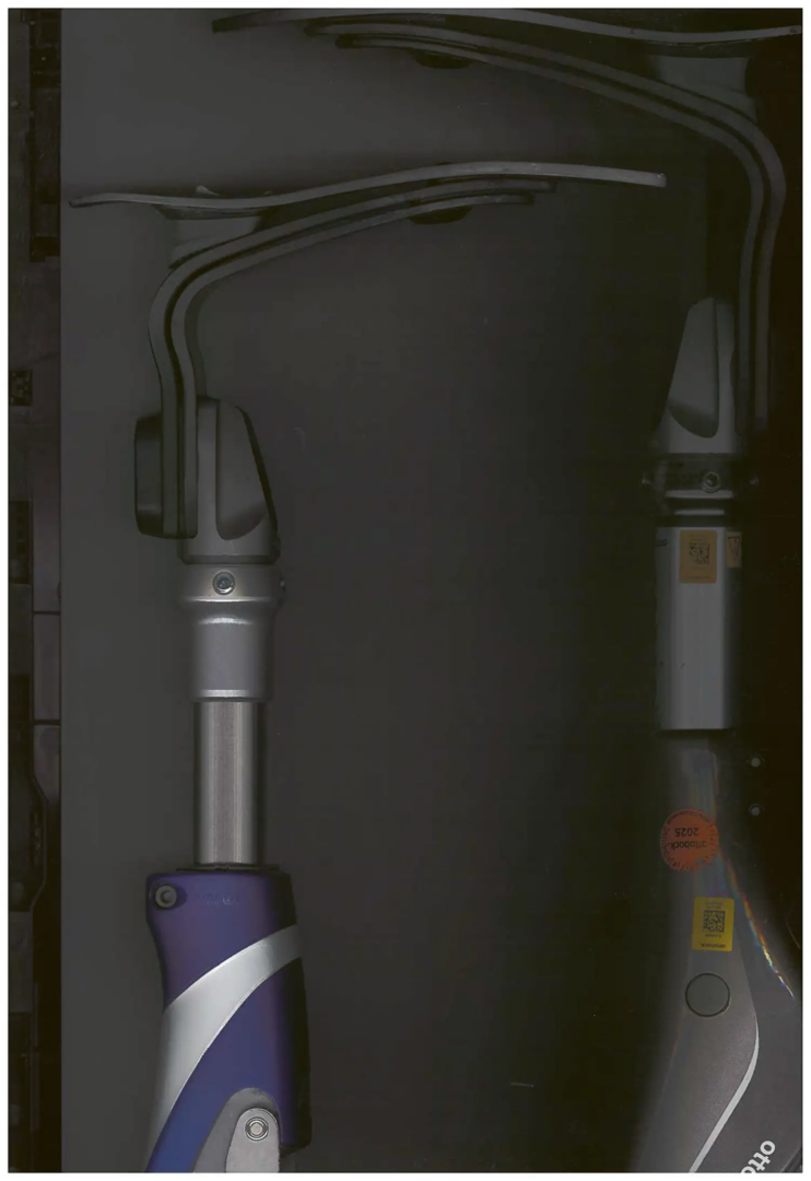 Left Taleo, right Genium, Ottobock prosthesis