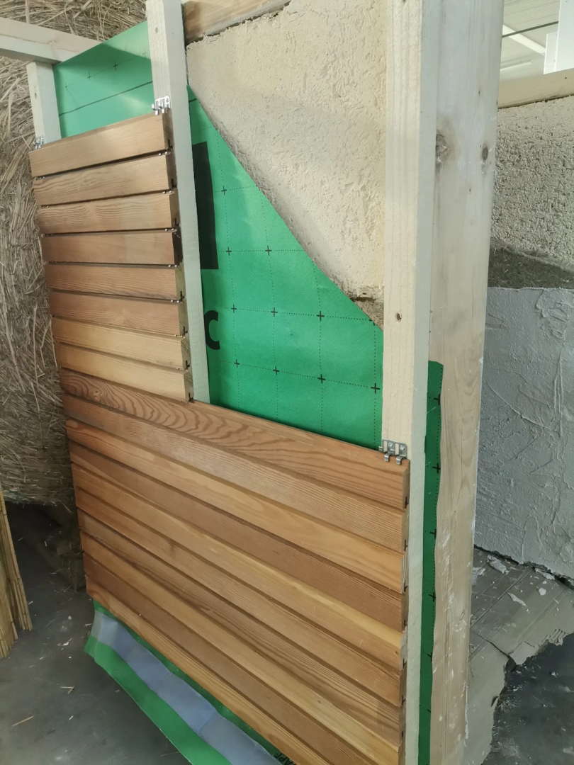 Prototipo parete ventilata in C+C
