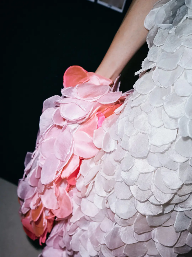 Balenciaga 55th Couture – behind the scenes. Ph. Sofi Adams