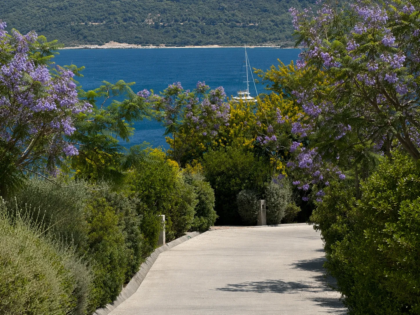Bodrum Loft. The view from within the village
