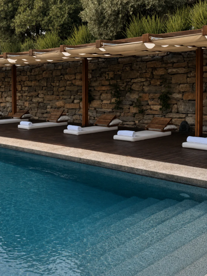 Bodrum Loft. external pool