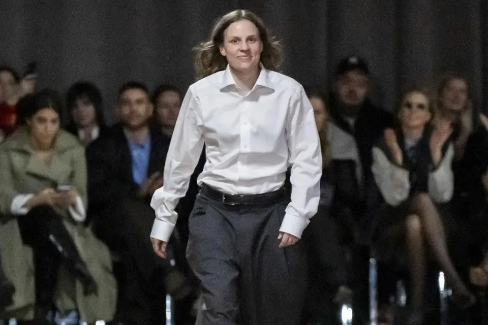 Ellen Hodakova walks the runway during the Hodakova Ready to Wear Fall_Winter 2025-2026