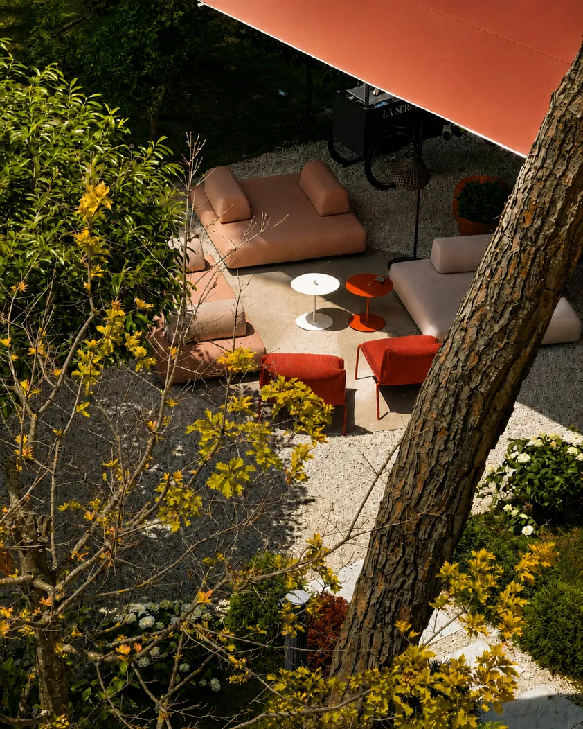 La Serena Forte dei Marmi, the garden