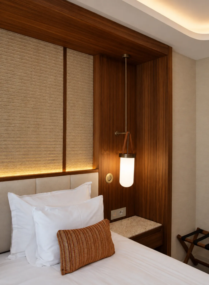 Integrated lighting and timber joinery