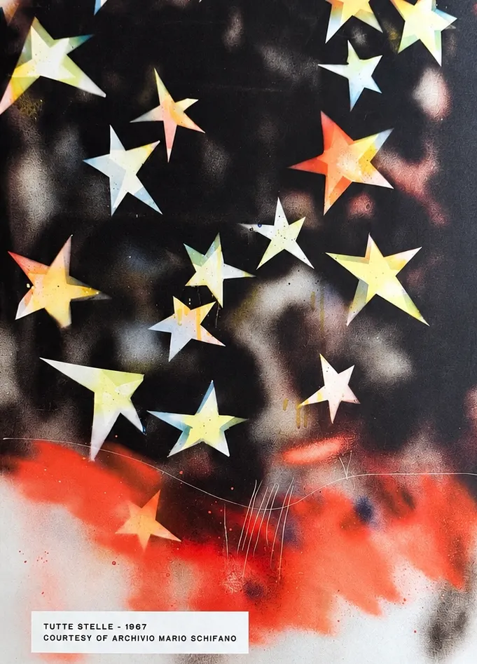 Mario Schifano, Tutte Stelle, 1967