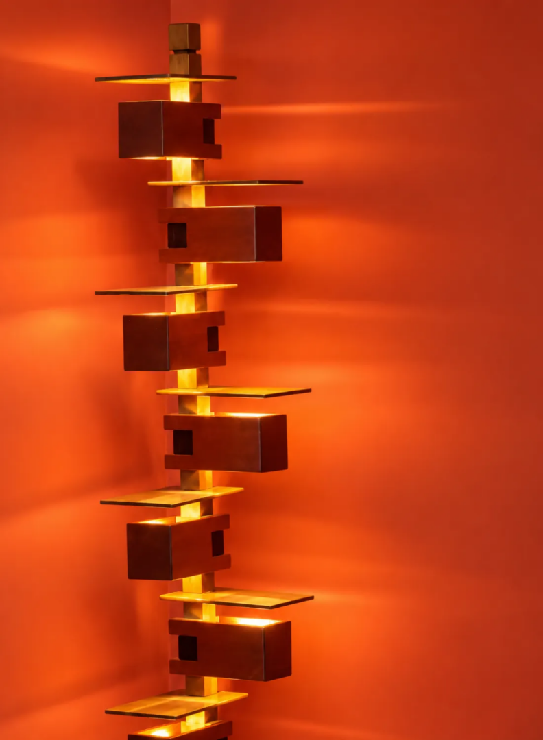Frank Lloyd Wright, TALIESIN® 2, 1933, floor lamp, reissued by YAMAGIWA