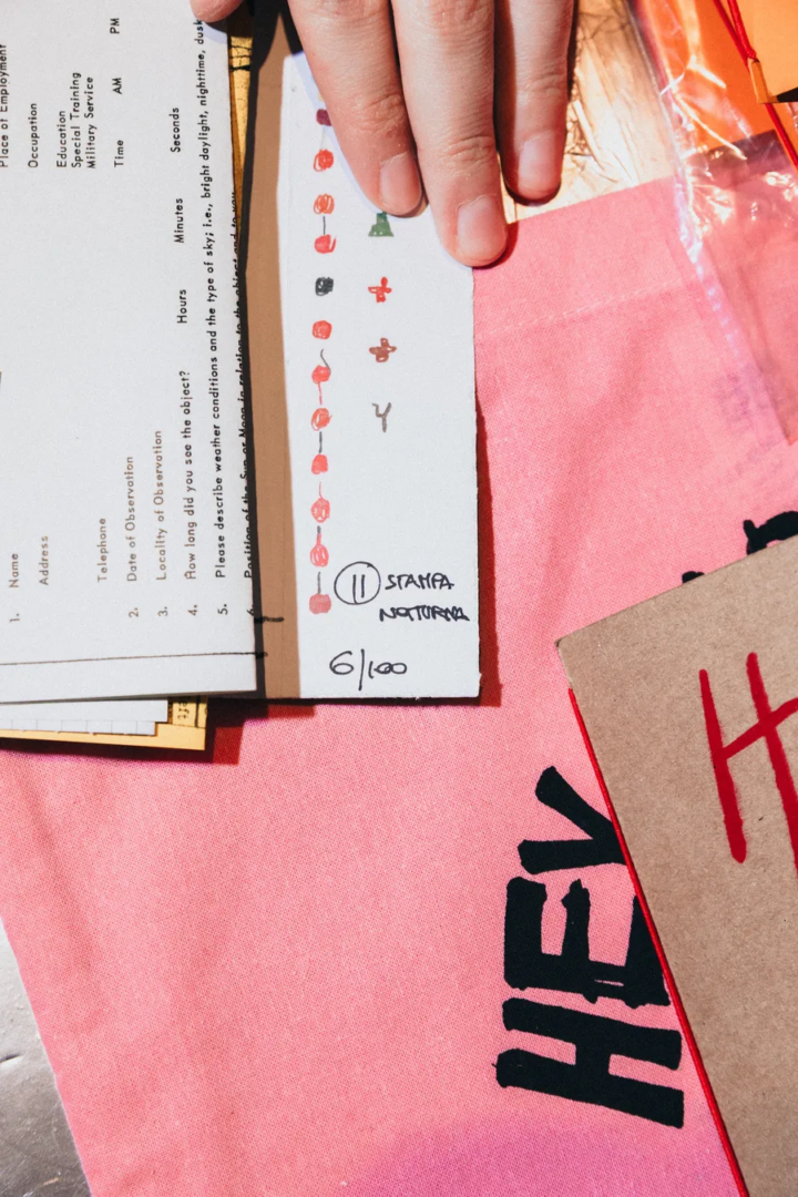 Hungry Heart, printed matter and archival materials, Mag to Mag 2026. Photography Iacopo Spreafico.