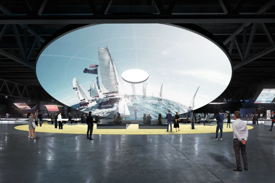 Salone Contract Masterplan Dome Salone del Mobile.Milano Courtesy OMA