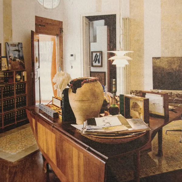 Interior photograph reproduced in Twenty-One Conversations with Architects by Arquitectura-G, published by Apartamento Publishing. Courtesy of Apartamento.