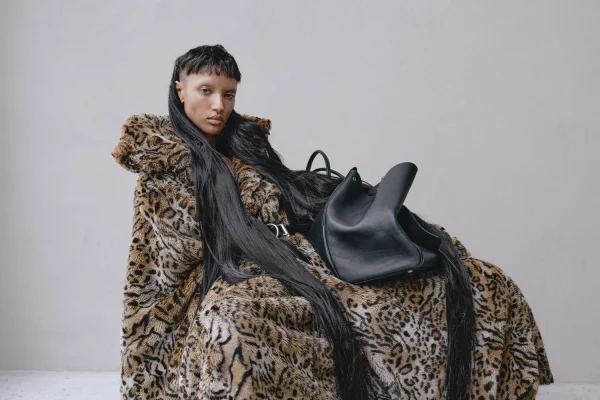 Georgia Palmer cover shot by Alice Rosati, styling Niki Pauls. Total look Balenciaga