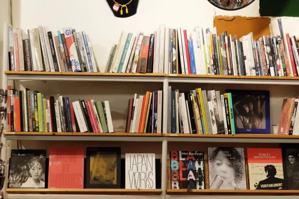 A collection of books on show at Traders Pop concept store copy